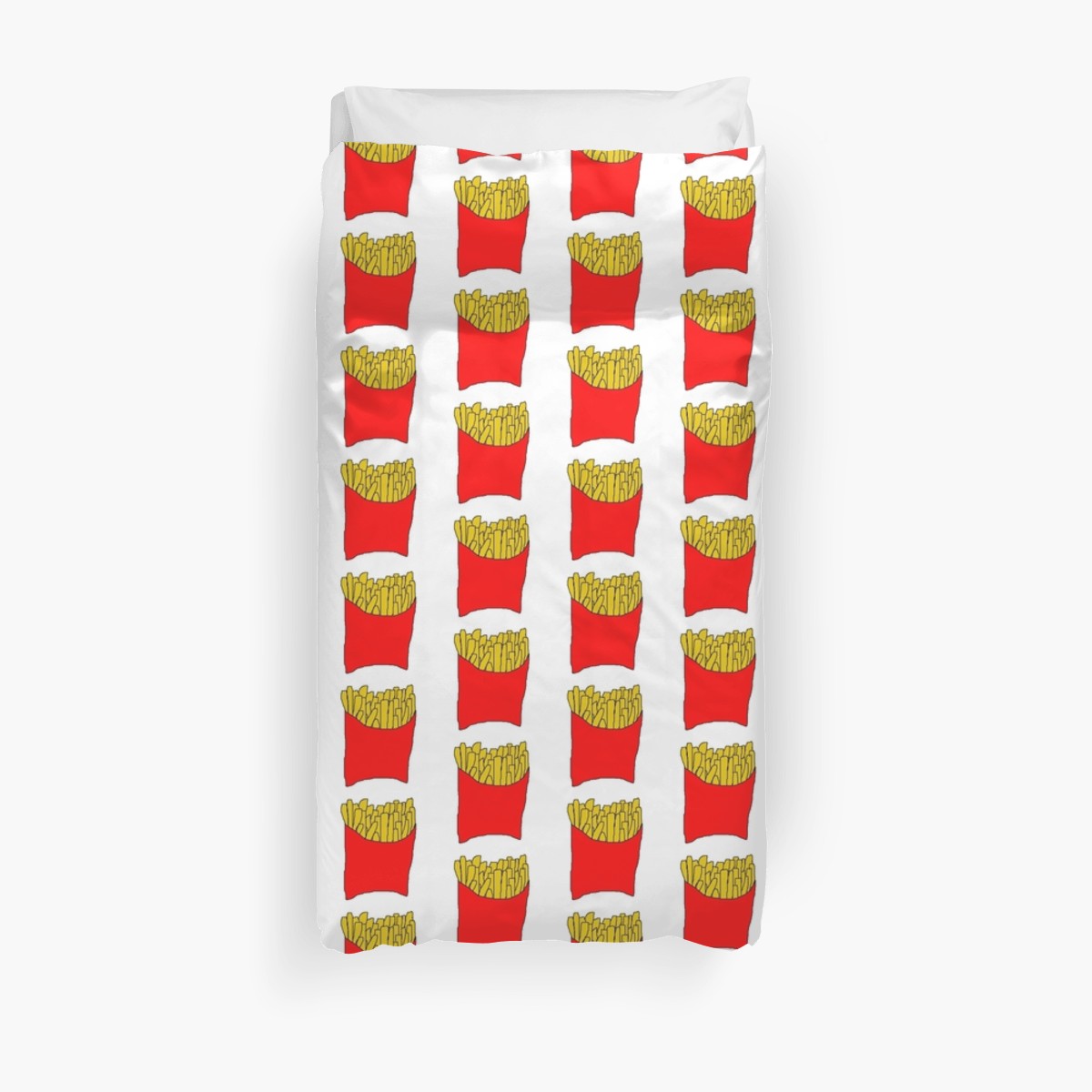 1200x1200 Fries Drawing Duvet Covers