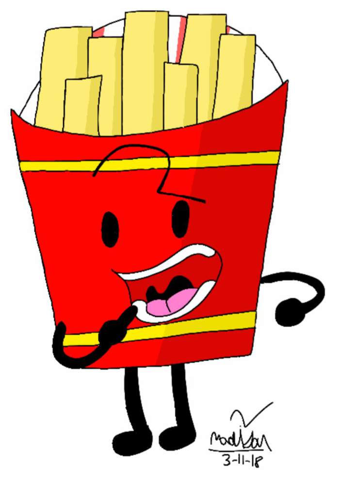 703x1024 Another Fries Drawing Amino