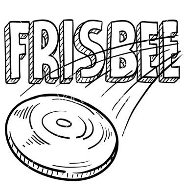 380x400 Frisbee Drawing Free Download