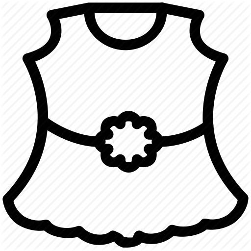 512x512 Dress, Clothing, Drawing, Transparent Png Image Clipart Free