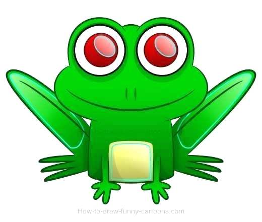 520x441 How To Draw A Easy Frog