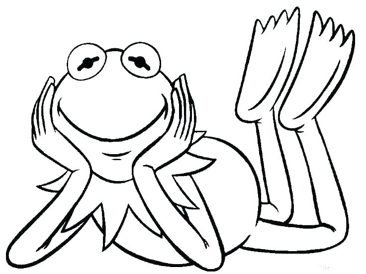 736x551 Coloring Pages Frogs Coloring Pages Draw A Frog For Kids Coloring