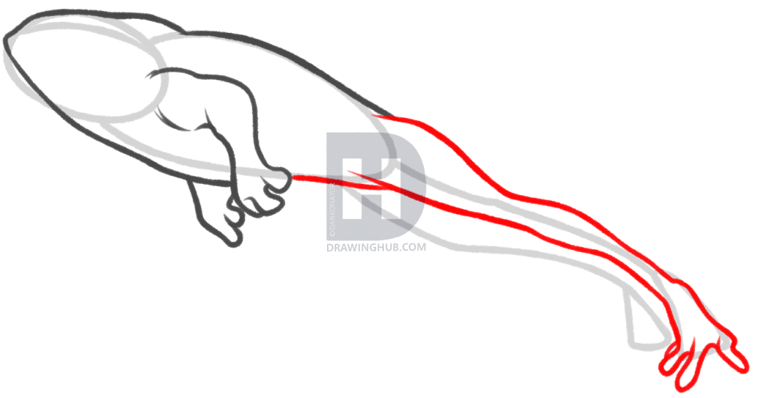 1080x567 How To Draw A Jumping Frog, Step