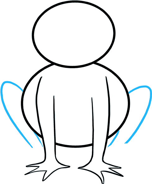 489x591 How To Draw Frog