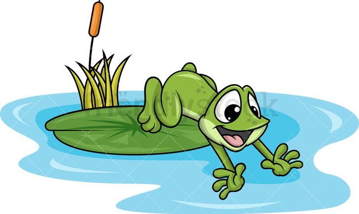 728x435 Cartoon Frog Drawing Images