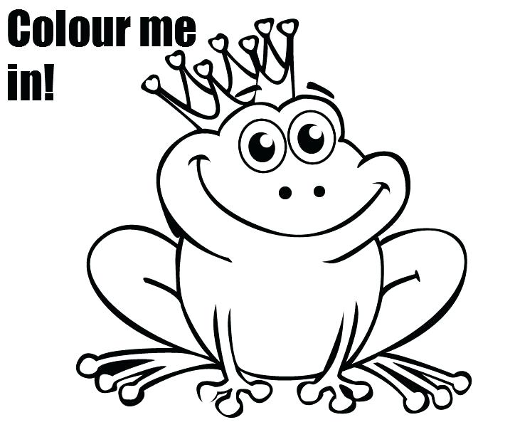 724x621 Coloring Frogs Coloring Picture Of A Frog Coloring