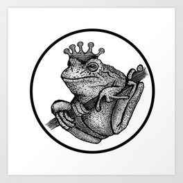 264x264 Frog Prince Art Prints