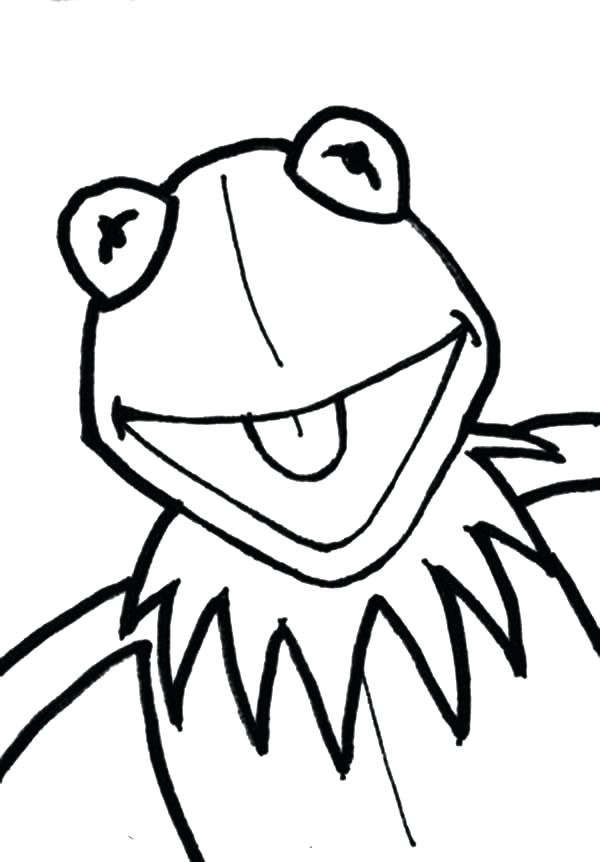 600x862 frog face drawing easy to draw frog face painting coloring pages