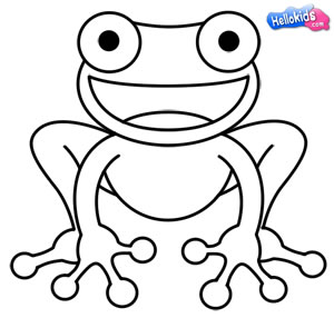 300x286 How To Draw How To Draw A Red Eyed Tree Frog