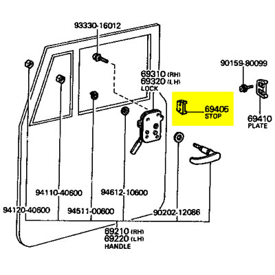 400x400 Stop, Front Door