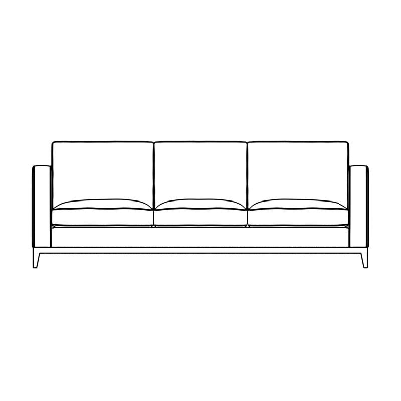 800x800 front elevation of l shaped sofa single bedroom designer front