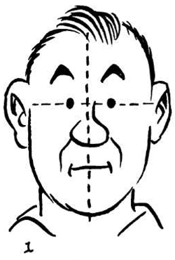 250x370 How To Draw Cartoon Comic Faces Heads From Front