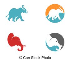 225x194 front facing elephant outline illustrations and clip art front