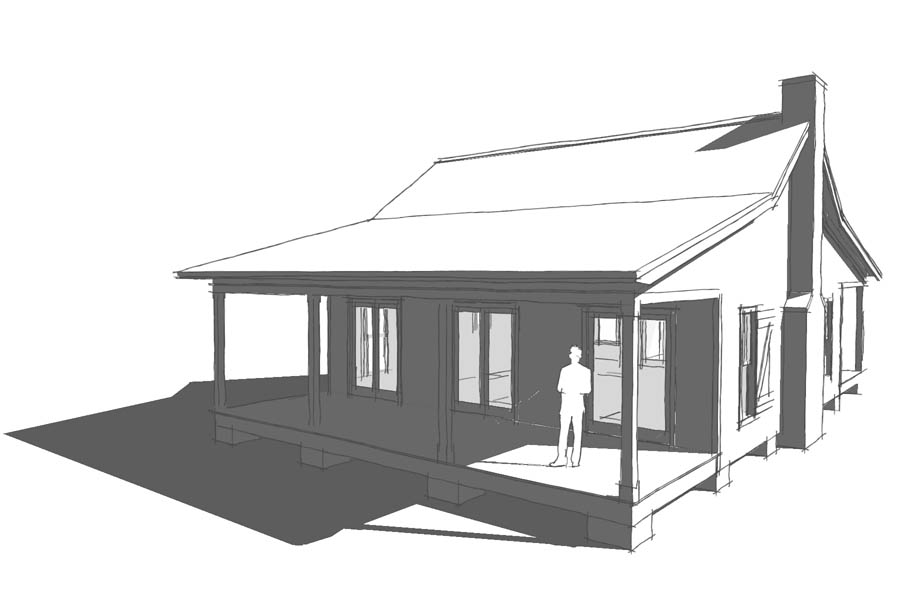 900x589 Mountain Retreat Rusty Long Architect