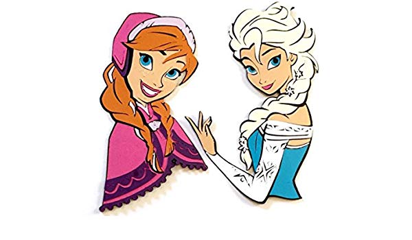 Frozen Anna And Elsa Drawing