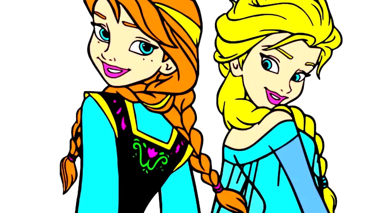 1280x720 How To Draw Elsa Frozen Cartoons