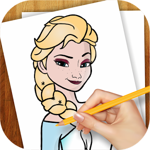 300x300 Learn To Draw Frozen Queen