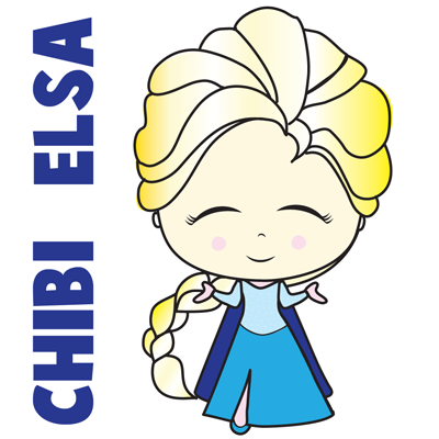 400x400 How To Draw A Chibi Baby Elsa From Frozen With Easy Steps Tutorial