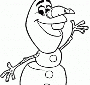 181x170 Pretty Design Ideas Picture Of Olaf From Frozen To Color Drawing