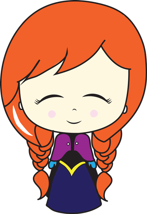 500x727 Huge Collection Of 'frozen Drawing Anna' Download More Than