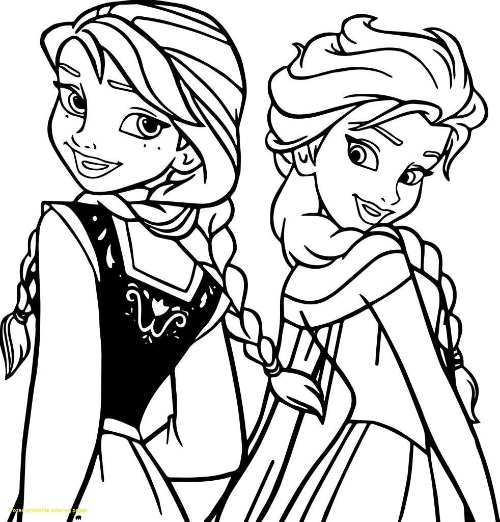 982x1024 Princess Anna Frozen Colouring