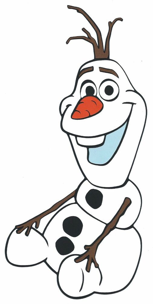 506x1000 Layer Paper Cricut Die Cut Out Olaf Snowman Disney Frozen