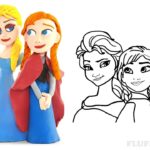 150x150 How To Draw Frozen Anna Coloring Pages Kit Toys