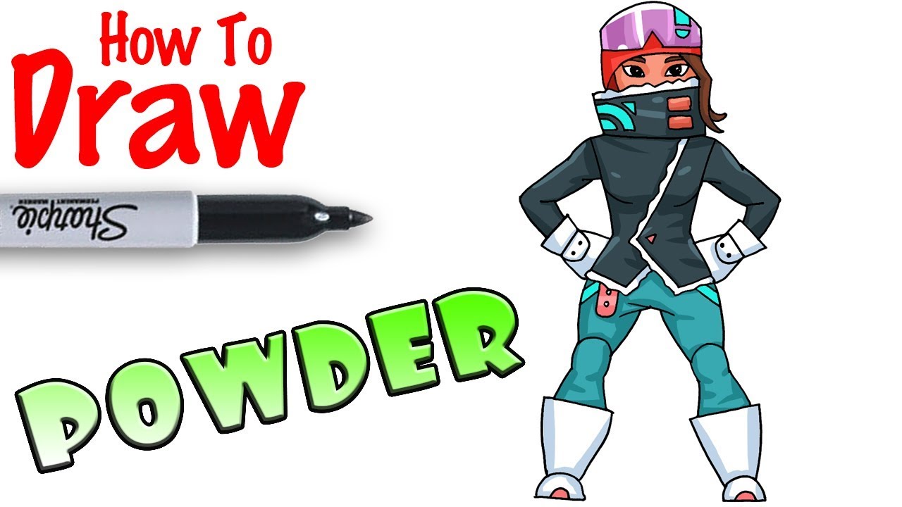 1280x720 How To Draw Powder Fortnite