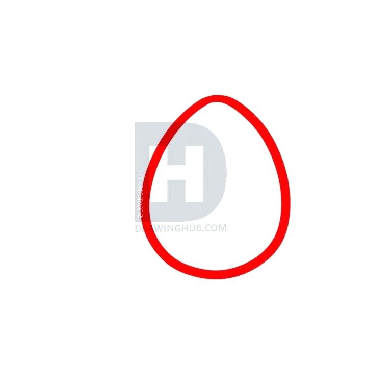 720x720 How To Draw A Easter Egg Step
