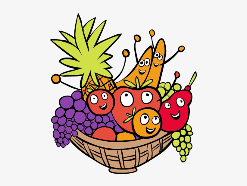 820x617 Clipart Pictures Of Fruit Basket