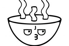 236x157 Salad Bowl Drawing Fruit Easy Dust Mixing Cereal Step