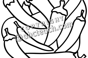 300x200 Black And White Clipart Of Fruits And Vegetables Clipart Portal
