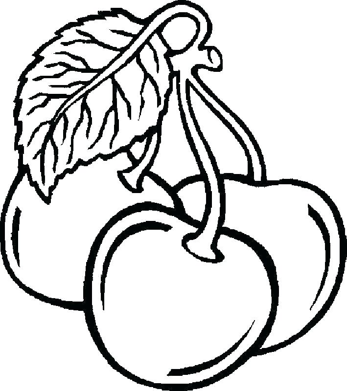 709x800 Drawing Ideas For Kids Fruit Coloring Pages