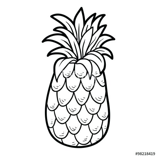 500x500 Coloring Pictures Of Fruits