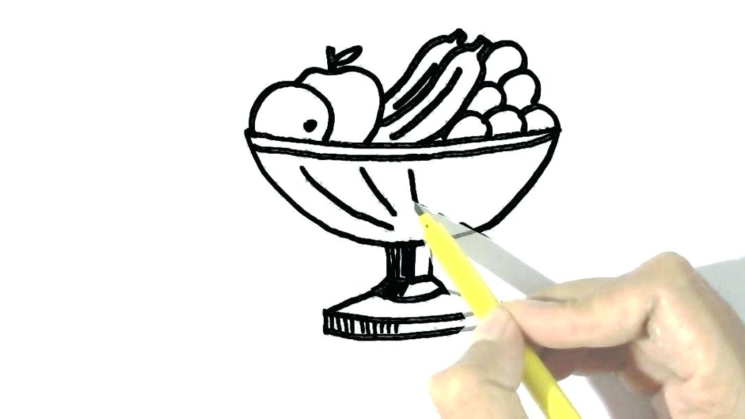 1084x610 How To Draw Fruits Step