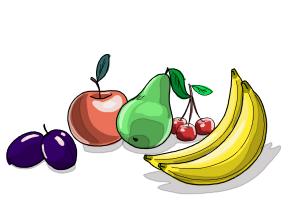 300x200 How To Draw Fruit Step