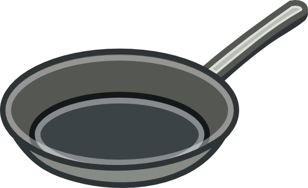 600x367 Frying Pan Clip Art Free Vector In Open Office Drawing