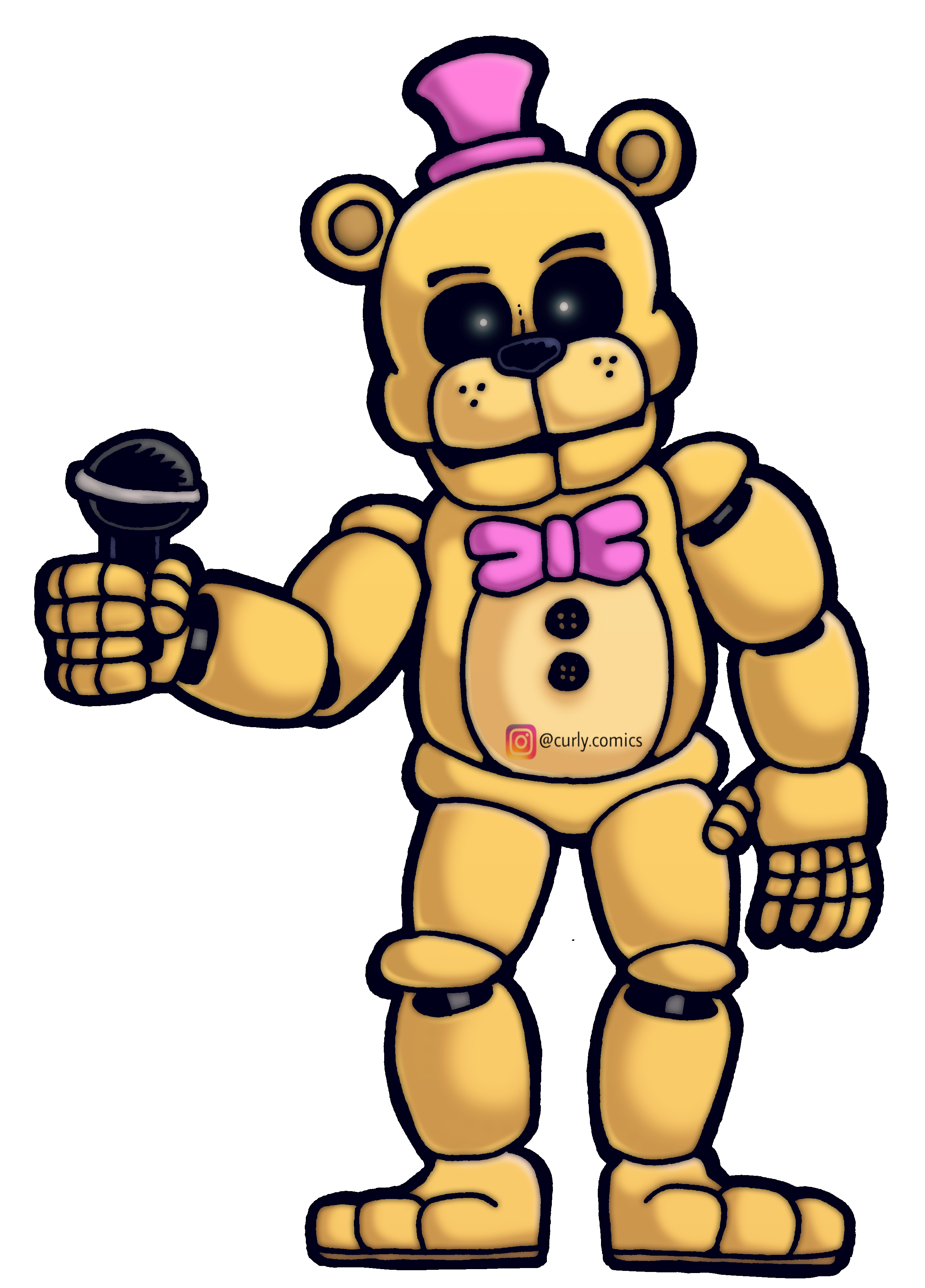 2598x3617 Fredbear Full Body