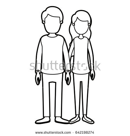 450x470 Full Body Drawings Of People