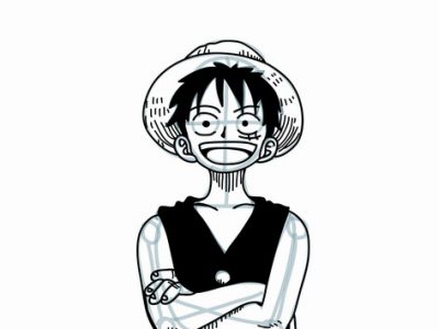 400x300 How To Draw Luffy From One Piece Full Body