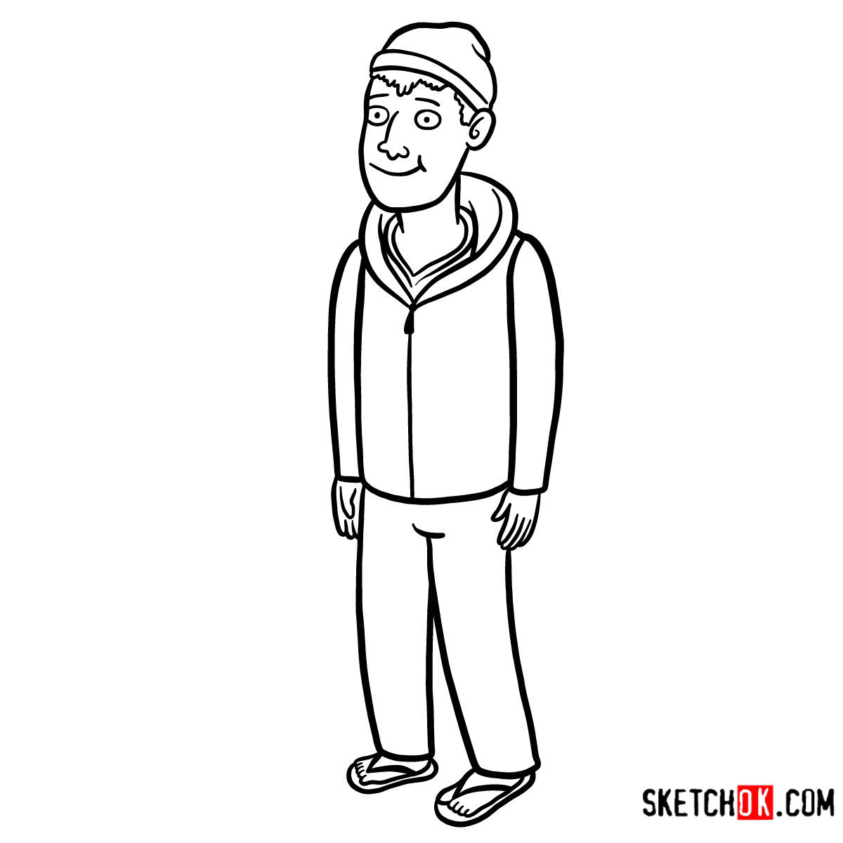 1200x1200 How To Draw Todd Chavez Full Growth Bojack Horseman