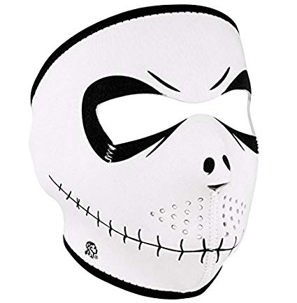 425x434 Zanheadgear Neoprene Full Face Mask, Skelly