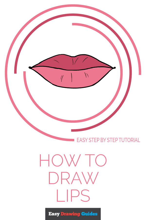 600x900 How To Draw Lips Really Easy Drawing Tutorial Arathi