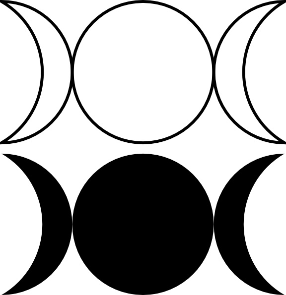 576x595 Triple Goddess Symbol