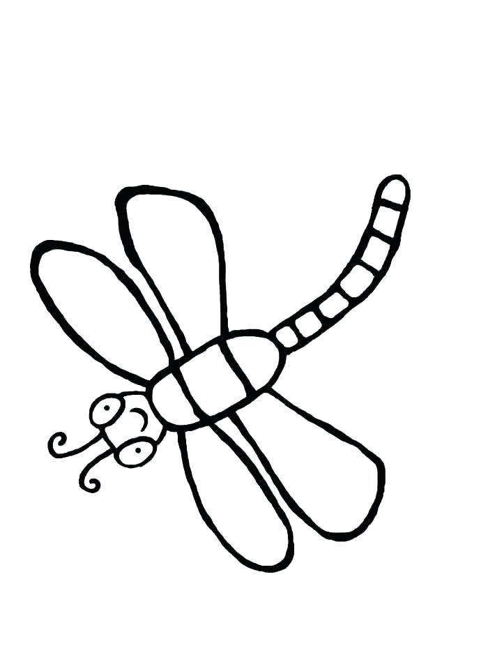 700x949 Coloring Pages Simple Dragonfly Coloring Pages Line Drawings