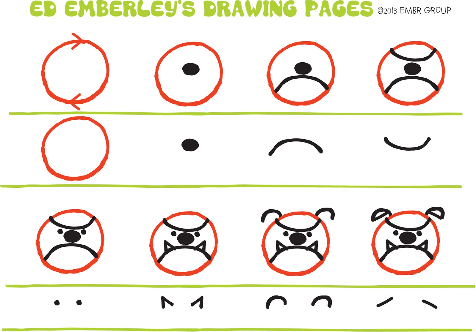 1600x1118 Ed Emberley's Drawing Pages