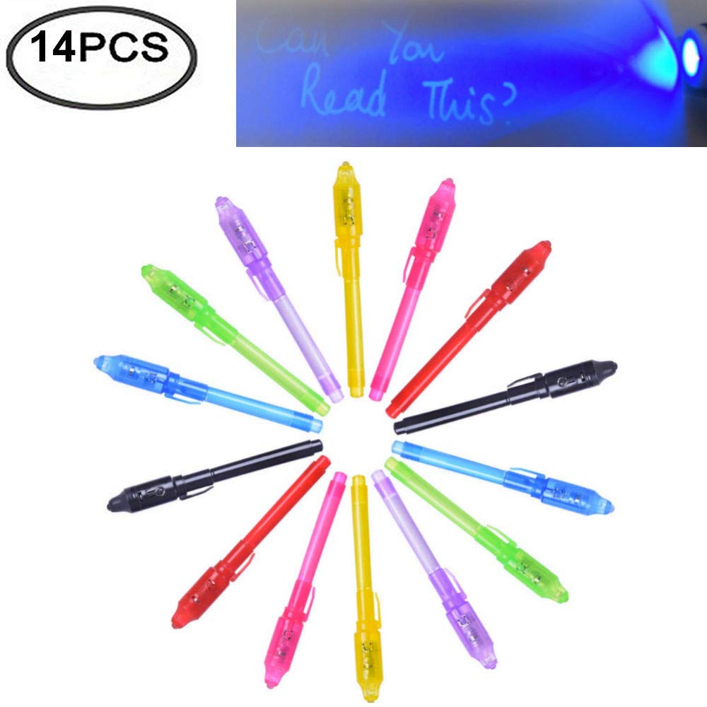 1000x1000 invisible ink pen, spy pen secret message writer