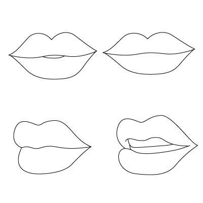 400x400 How To Draw Lips Fun Drawing Lessons For Kids Adults Jasmine