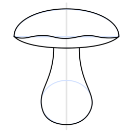 260x260 Cartoon Mushroom Step