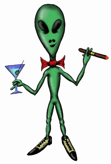 374x550 Funny Alien Drawings